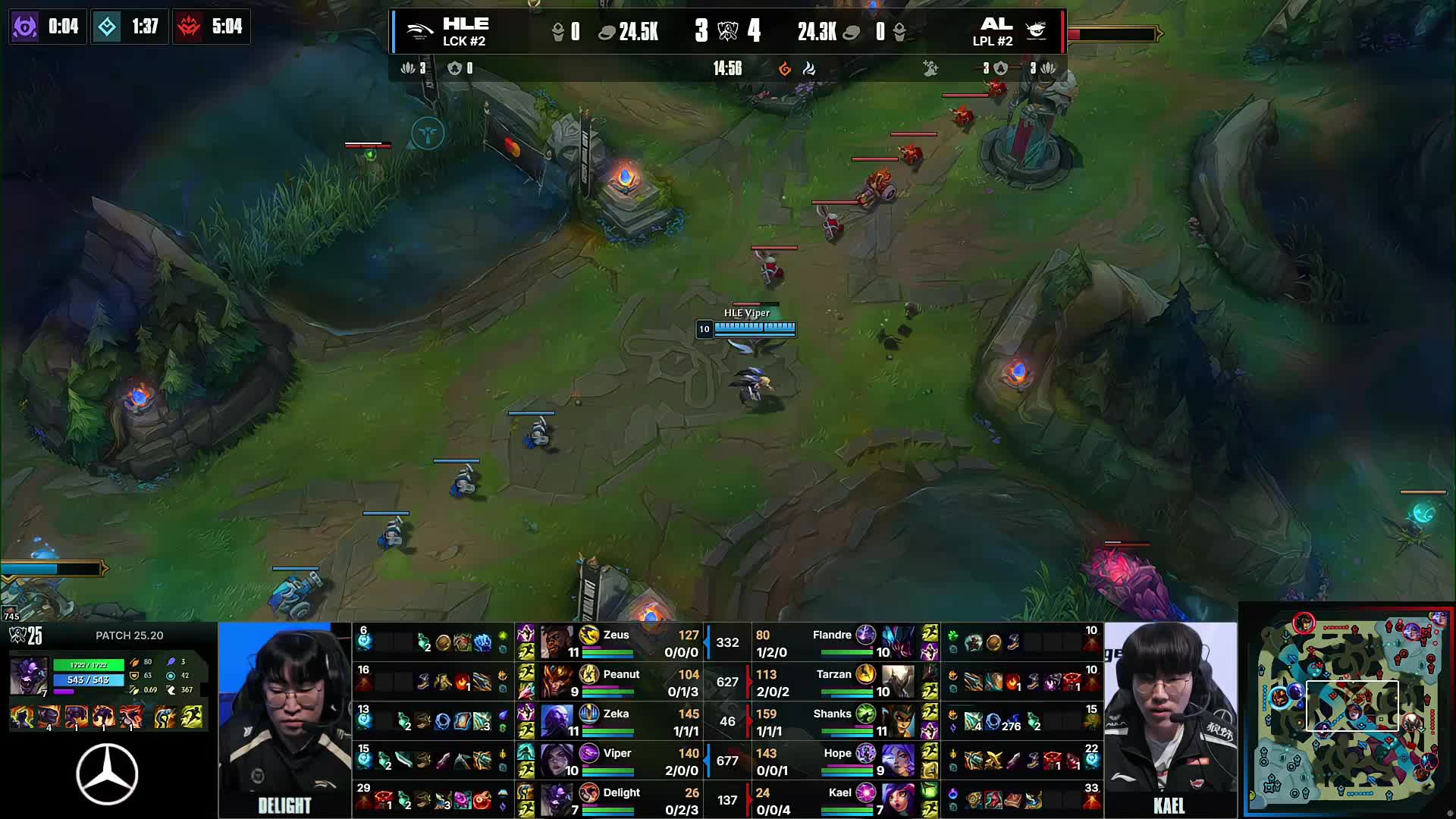 NAVI在IEM Chengdu 2025的比赛中被 Heroic 淘汰